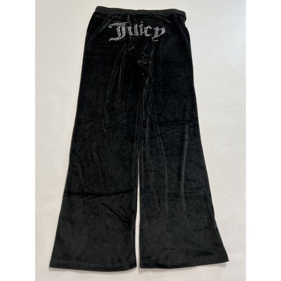 Juicy Couture Sleepwear Bling Track Pants in Black - Picture 2 of 3